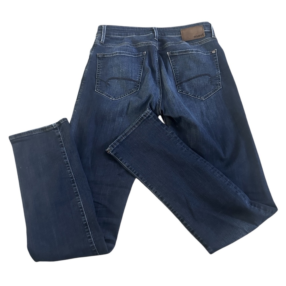 Mavi Zach Straight Dark Denim Jeans Mens Size 32 X 36 Tall